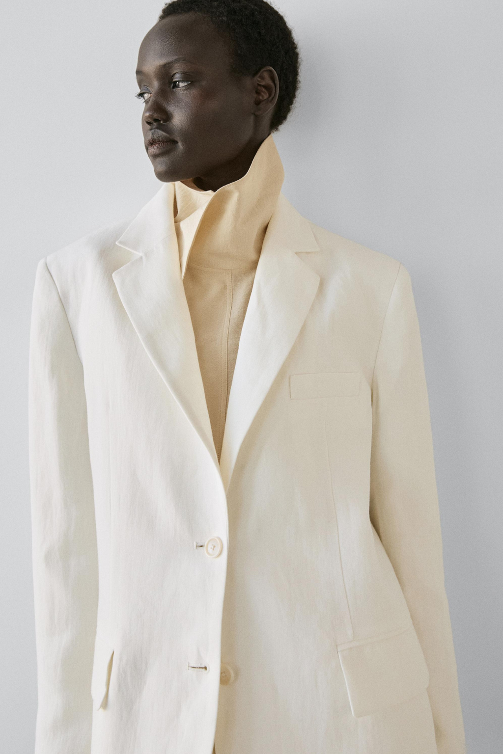 VESTE DE COSTUME EN LIN